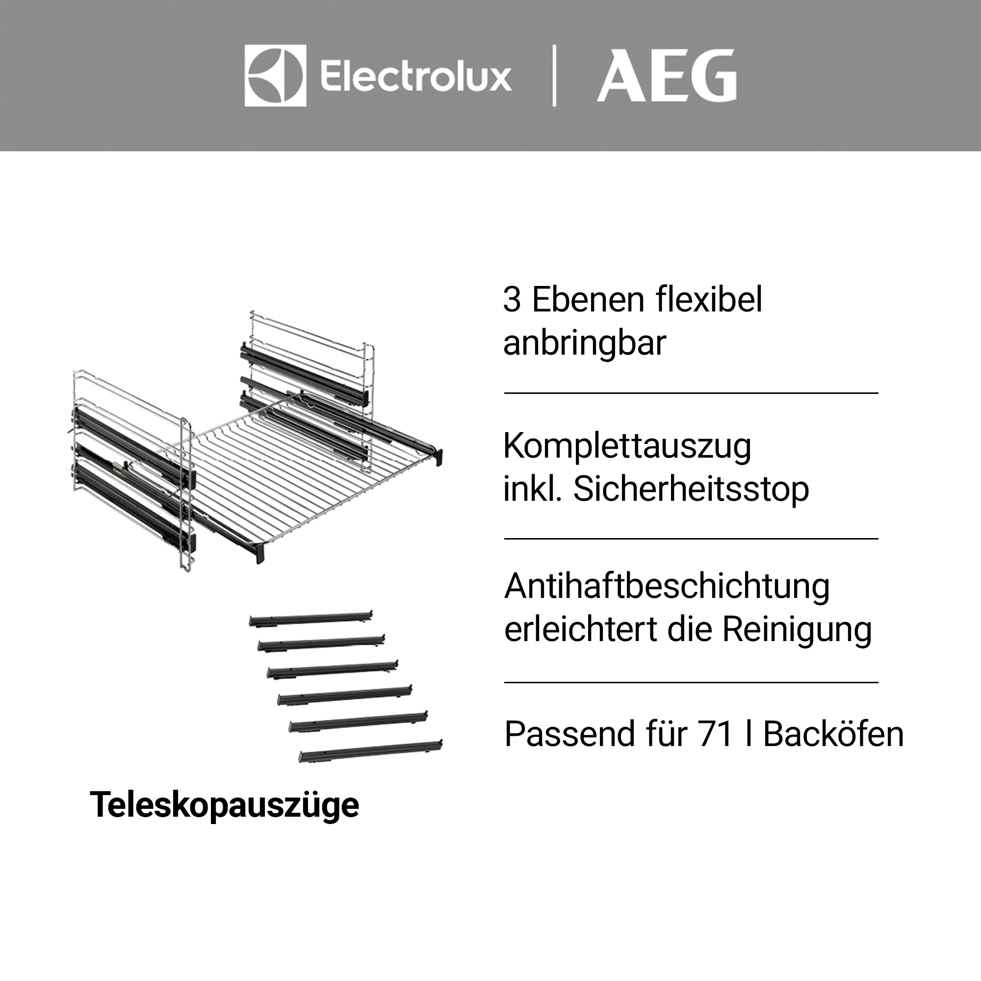 No Brand - Teleskop Backauszug - TR3LFAV