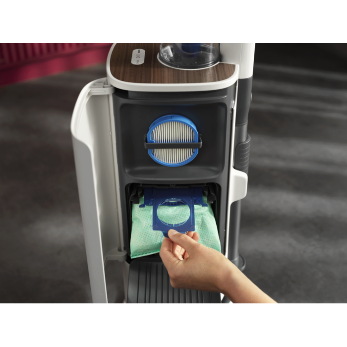 Sealed dust bag system with Anti-Allergy S-Bag®