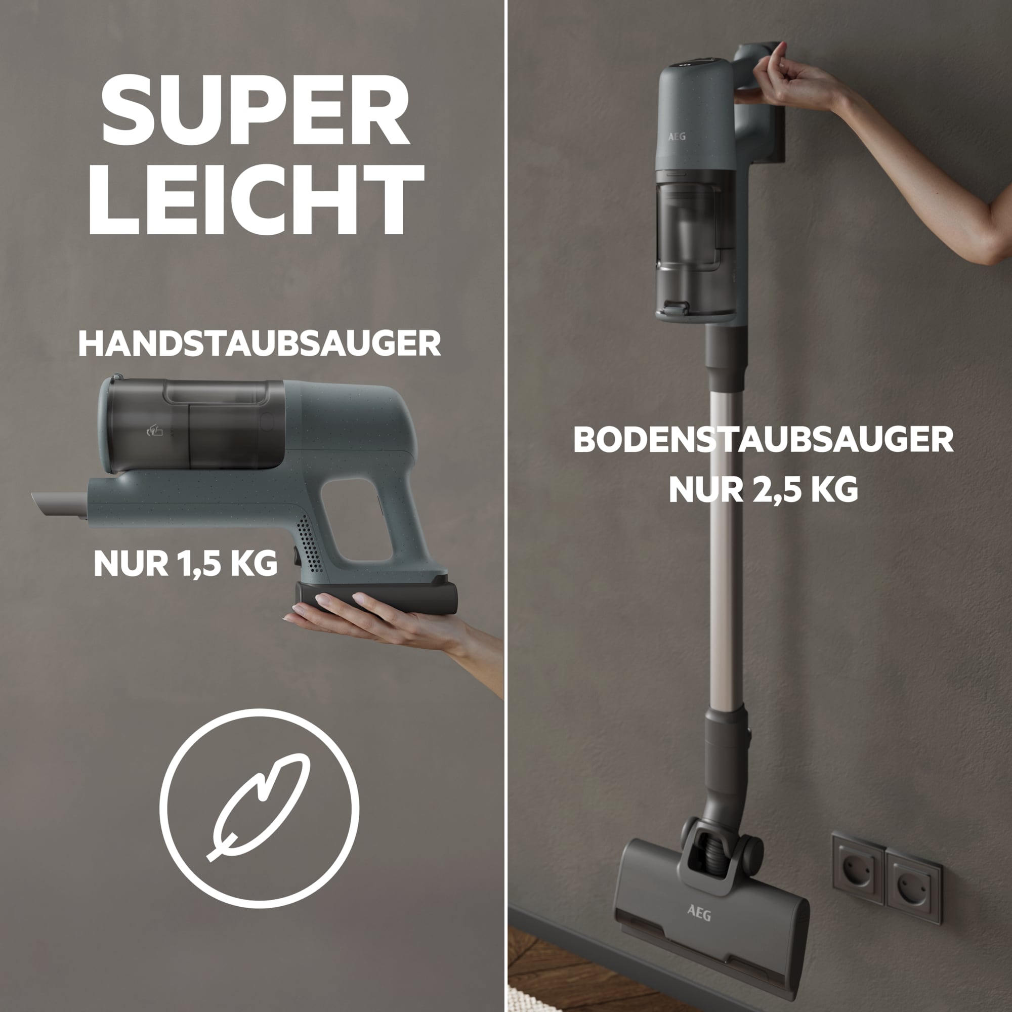 AEG - Akku-Staubsauger - AP61CB21OG