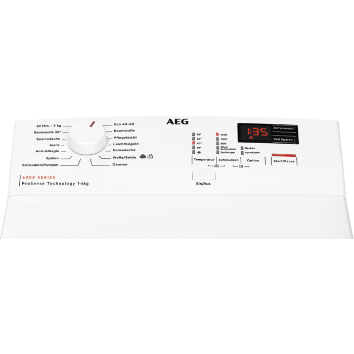 AEG - Toplader - LTR6A40460