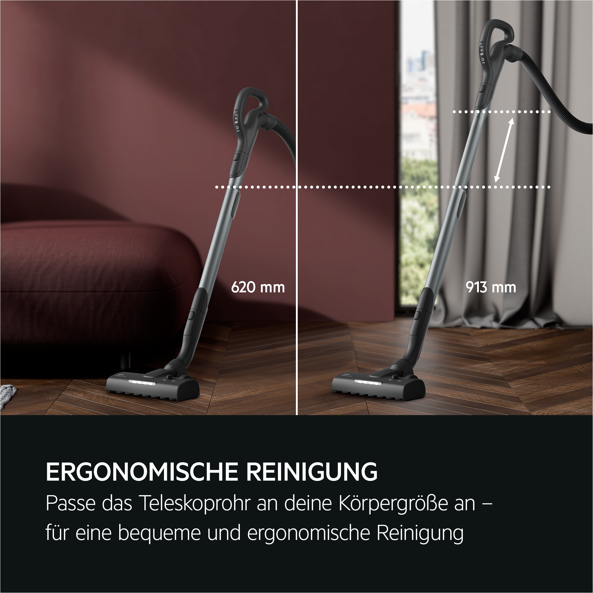 AEG - Staubsauger mit Beutel - AB81A2DG
