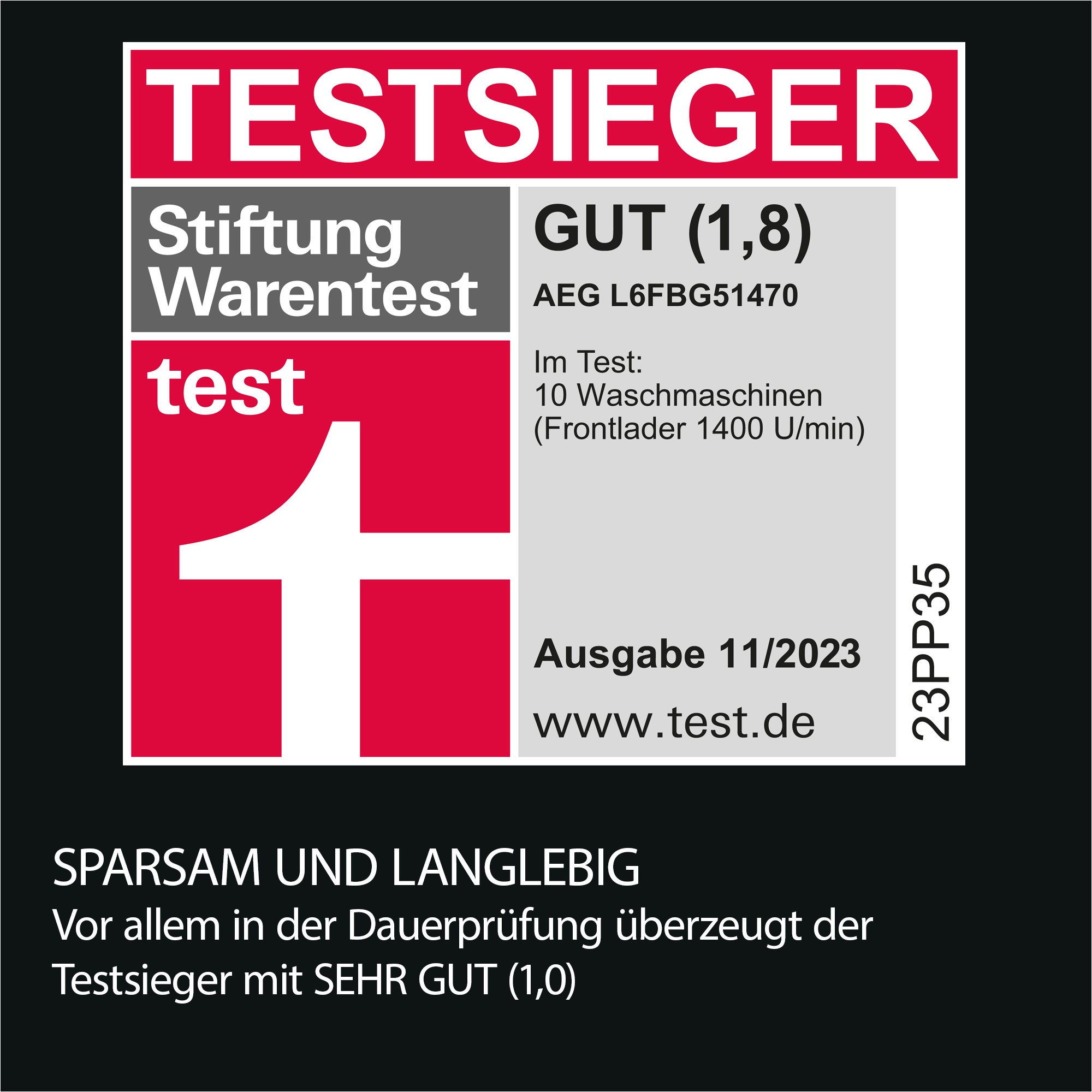 AEG - Frontlader - L6FBG51470