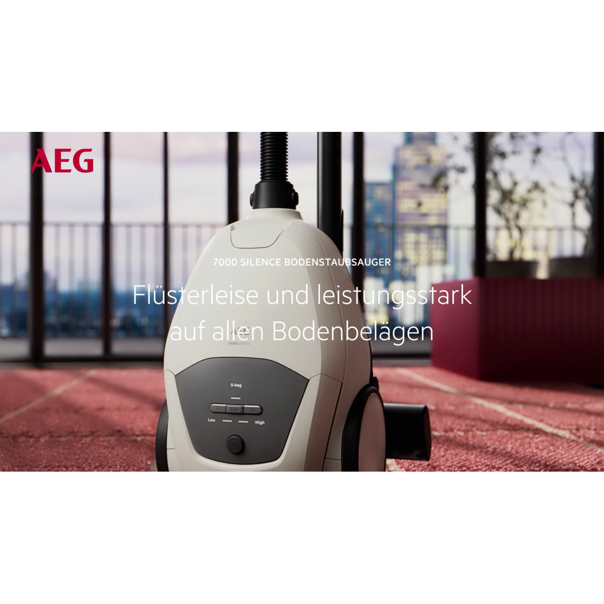 AEG - Staubsauger mit Beutel - AB71H3SW