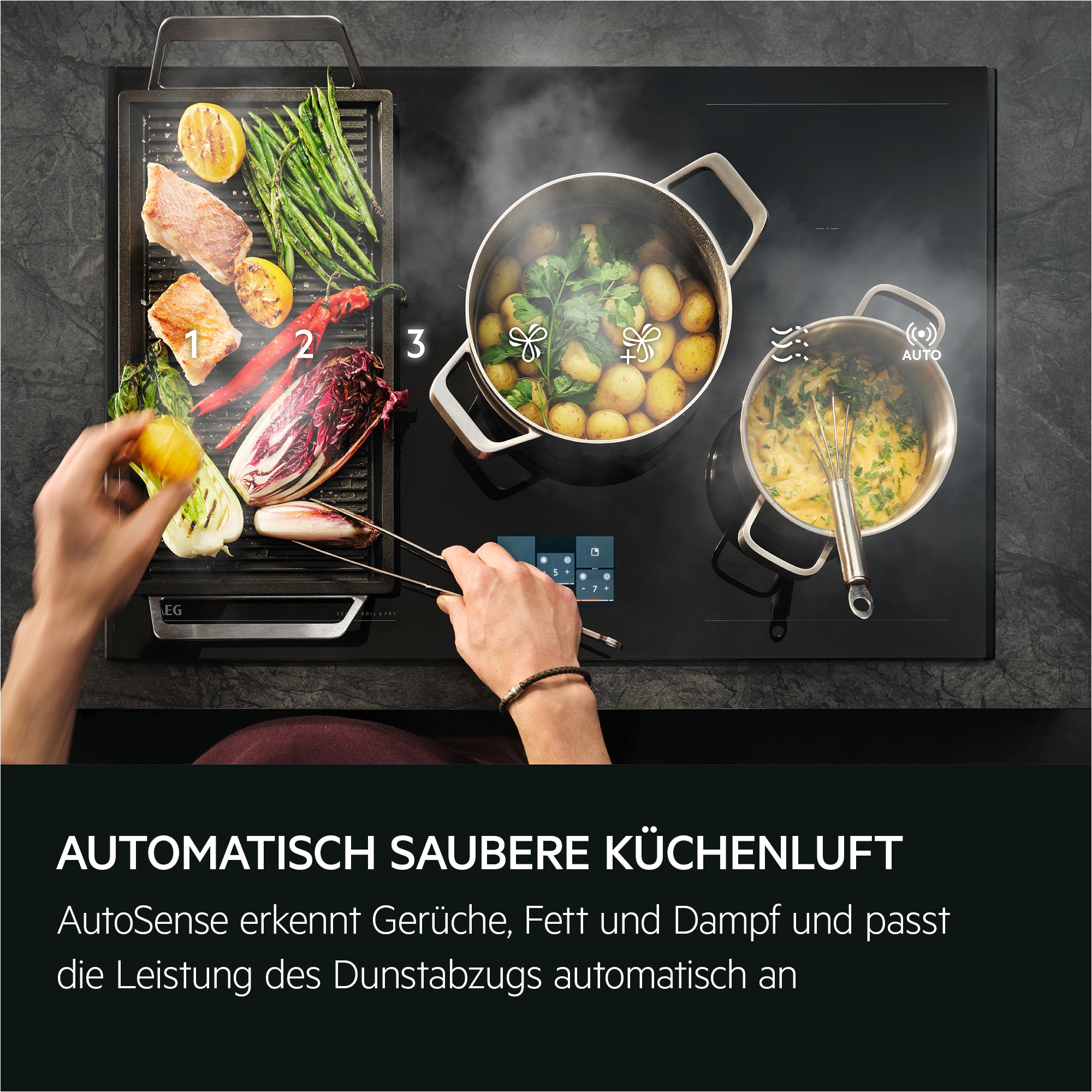 AEG - Wand-Dunstabzugshauben - DKA9971T