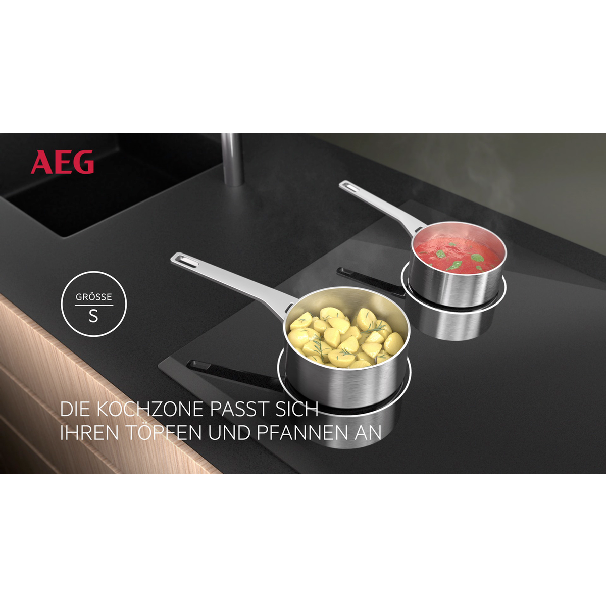 AEG - Induktionskochfelder - IKE74441XB