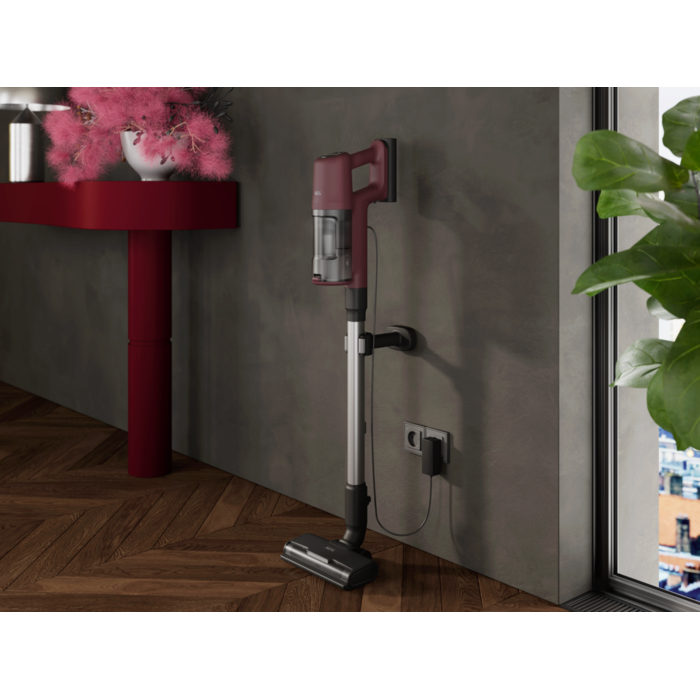 Cordless cleaner designed for easy and convenient storage.