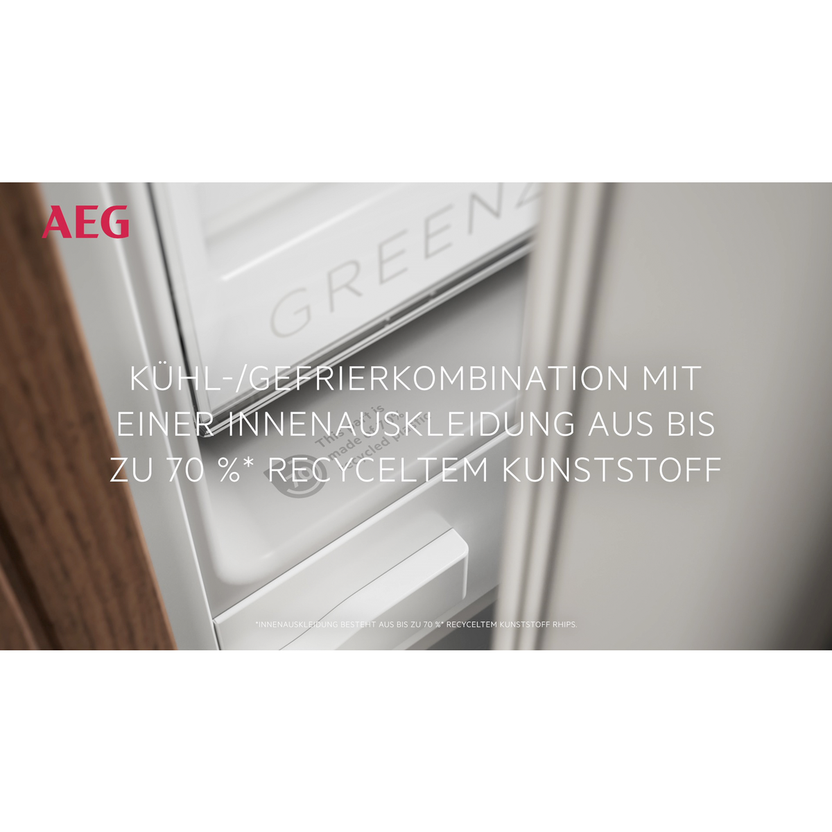 AEG - Einbau-Kühl-Gefrierkombinationen - EK9B18C