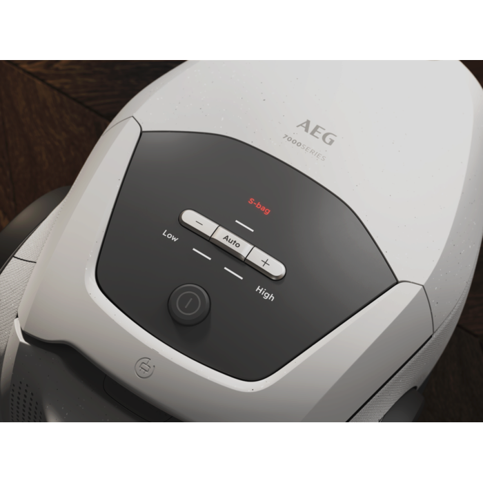 S-bag indicator that signals that the bag needs changing