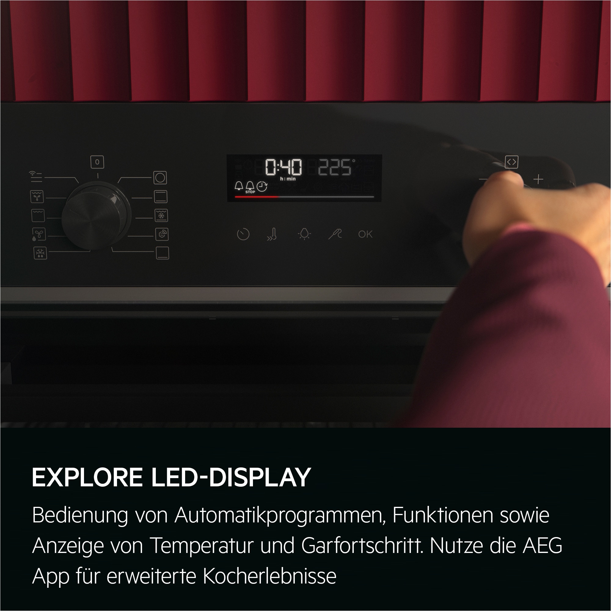 AEG - Einbaubacköfen, -herde und -dampfbacköfen - OU5PB40ZSM
