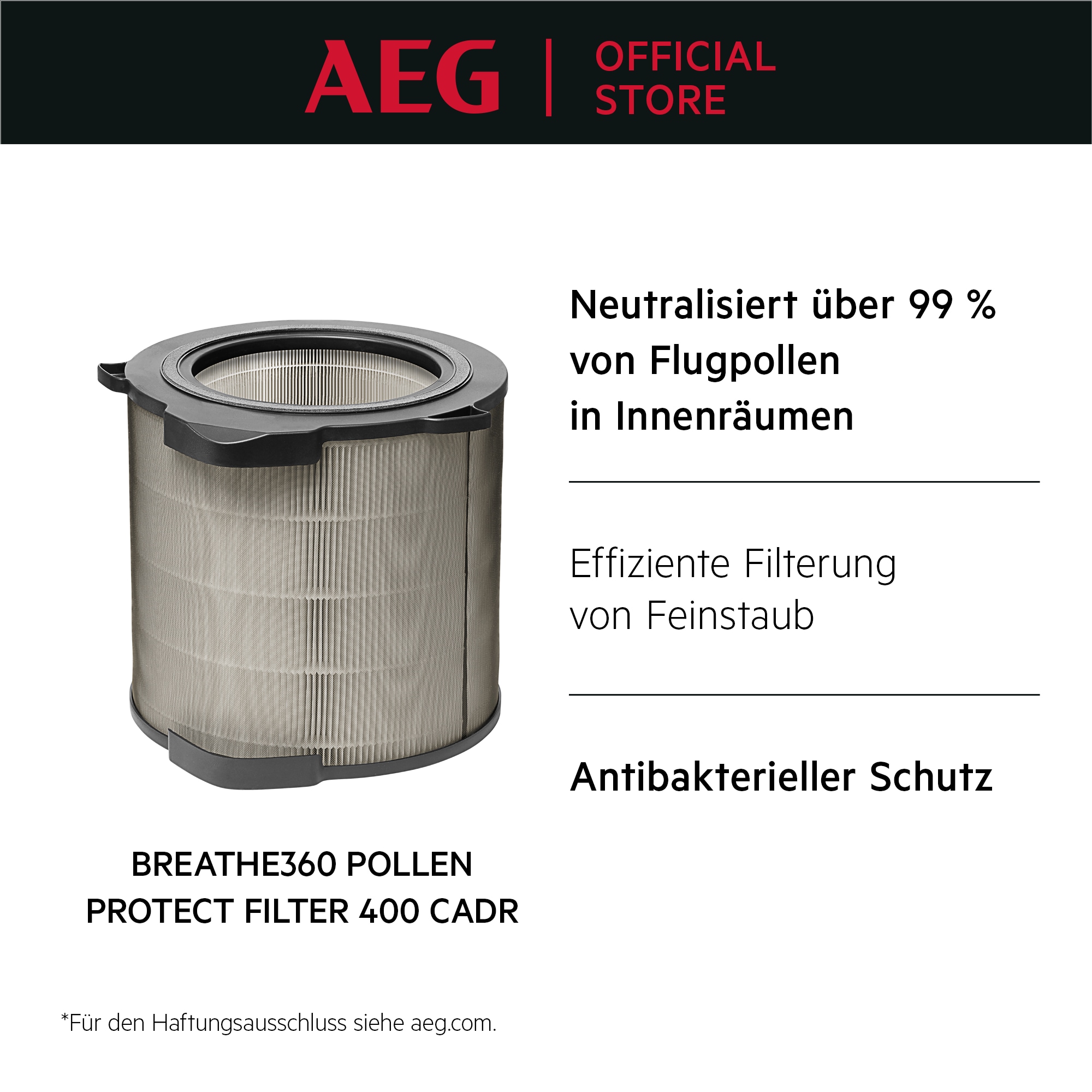 AEG - Filter für Luftreiniger - AFDBTH4