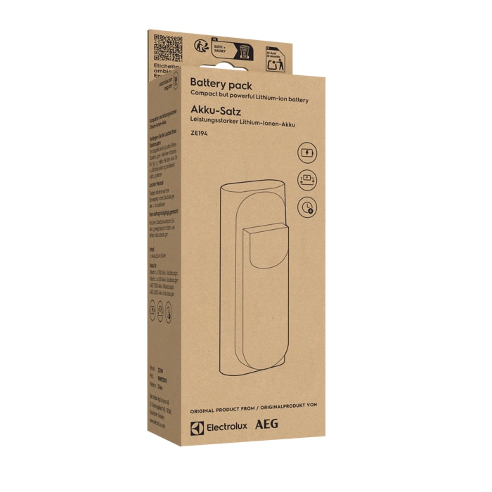 Battery pack ZE194 Packaging DE