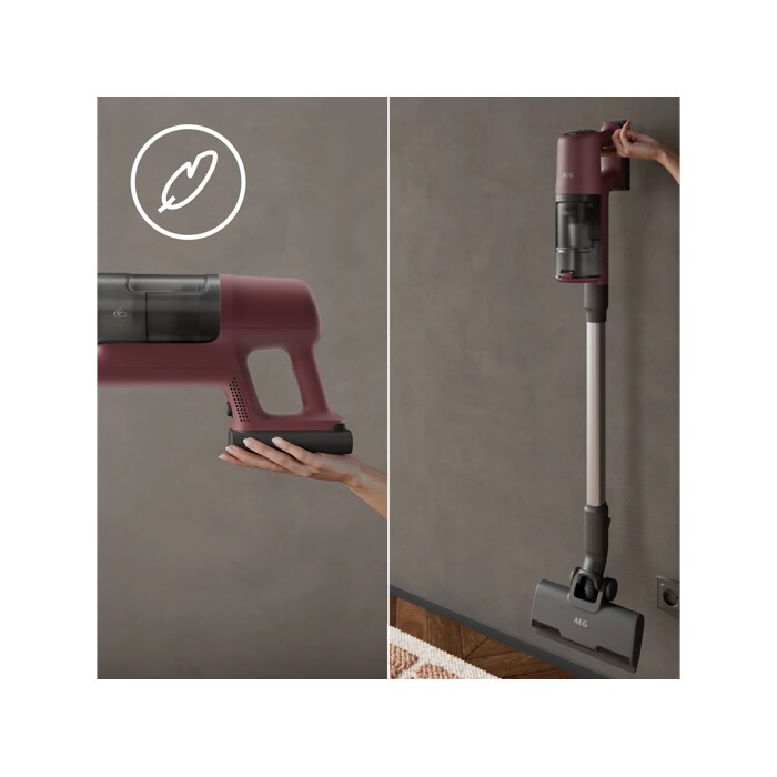 Cordless cleaner that is super lightweight for easy handling.