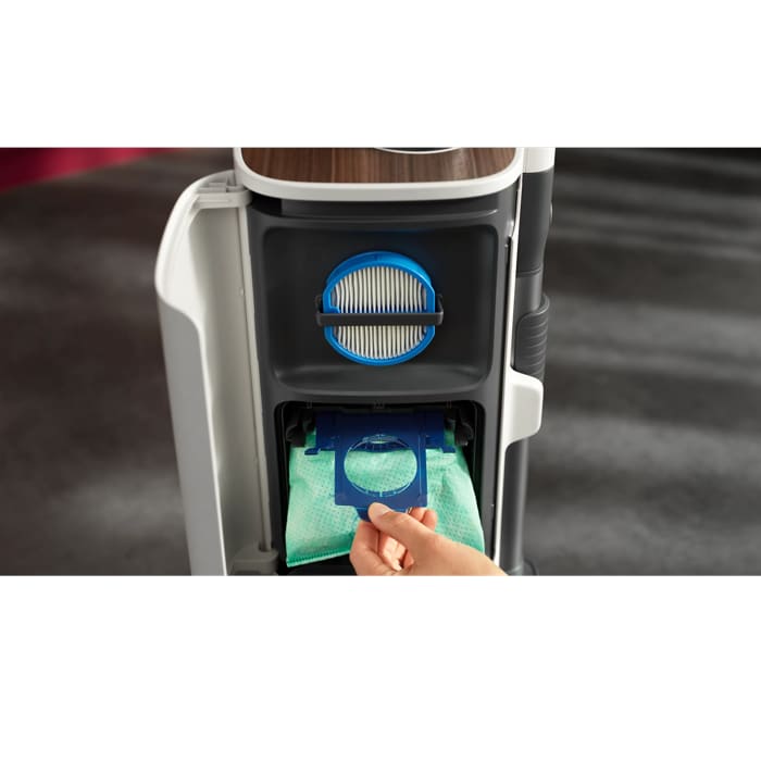 Sealed dust bag system with Anti-Allergy S-Bag®
