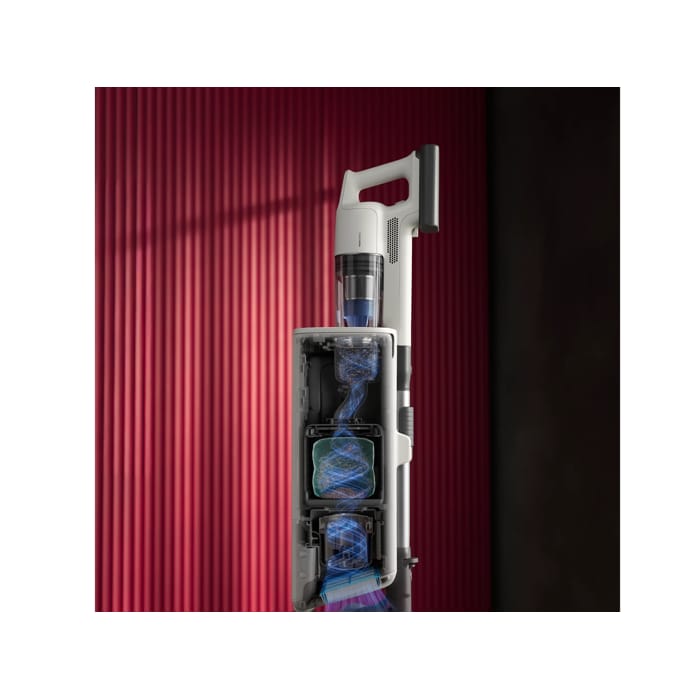 Automatic, powerful dust emptying. 