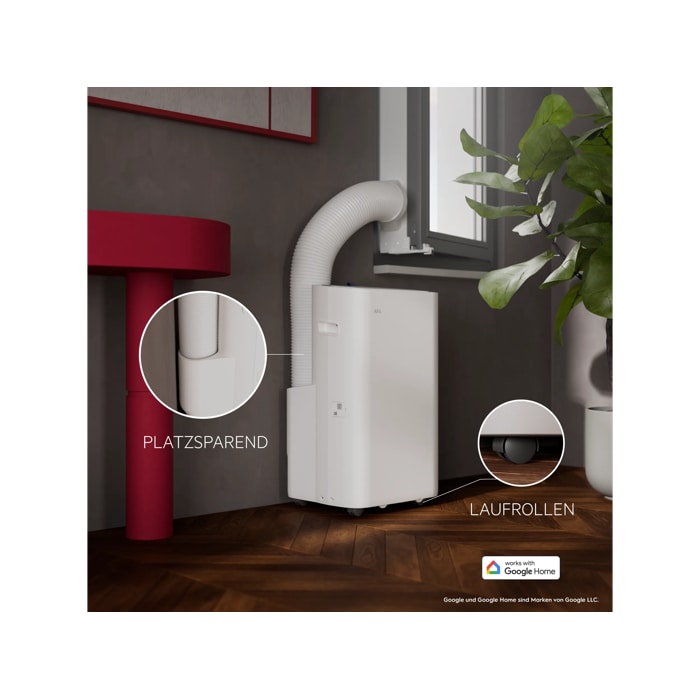 PLATZSPAREND LAUFROLLEN Google und Google Home sind Marken von Google LLC.