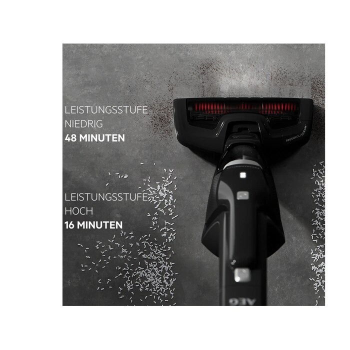 LEISTUNGSSTUFE NIEDRIG LEISTUNGSSTUFE HOCH 48 MINUTEN 16 MINUTEN