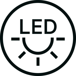 Bodendüse mit LED- Frontlicht
