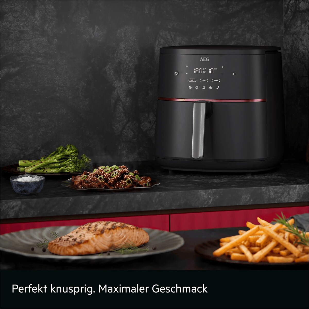 Perfekt knusprig. Maximaler Geschmack.
