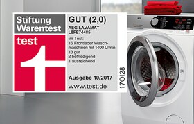 Waschmaschinen im Test „GUT“ für AEG