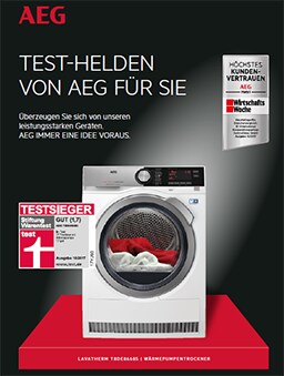 Testsieger Flyer Großgeräte