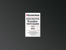 WirtschaftsWoche: Verbraucher vertrauen am meisten AEG