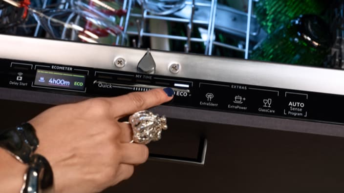 Geschirrspüler mit QuickSelect