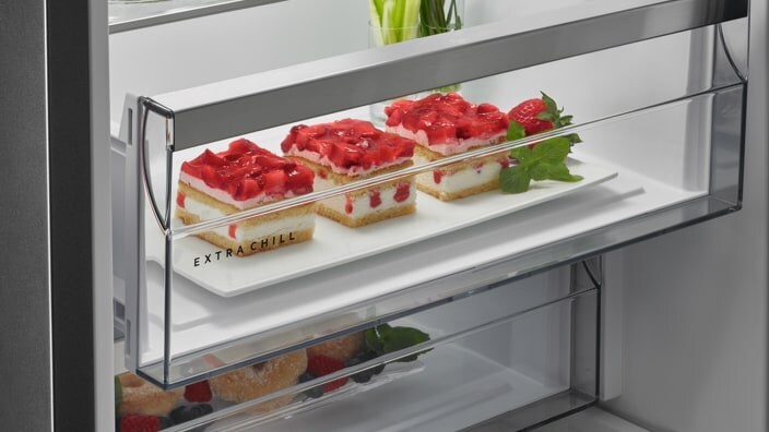Kleingebäck im Kühlschrank