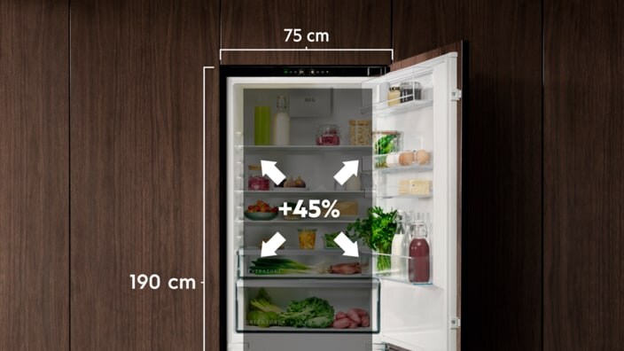 Kühlschrank mit MaxiSpace