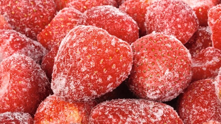 Erdbeeren, tiefgefroren