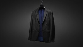 Ein gewaschene Herrenblazer