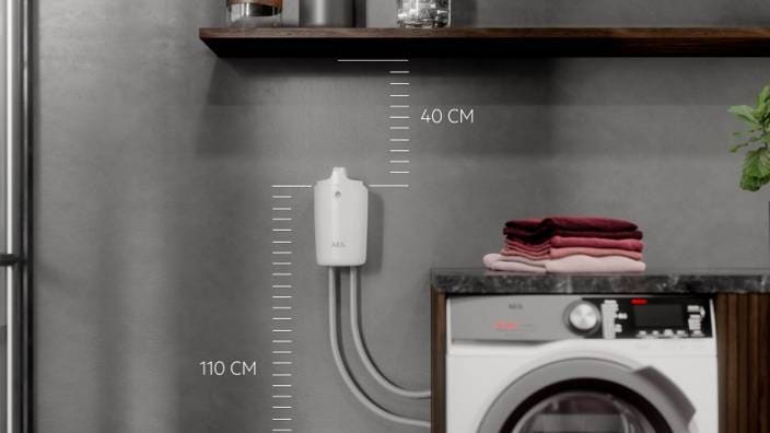 Abmessungen für die Montage