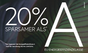 Energieklasse A - 20 %
