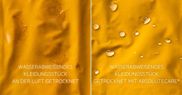 Perfekte Pflege deiner Outdoor-Kleidung dank AbsoluteCare®-Systems