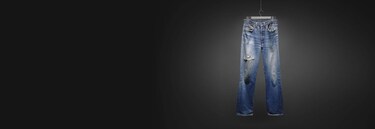 Blaue Jeans