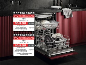 AEG Geschirrspüler ist Testsieger im ETM Testmagazin