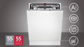 Der AEG Geschirrspüler FAV55VI1P verfügt über die innovative ProClean™-Technologie.