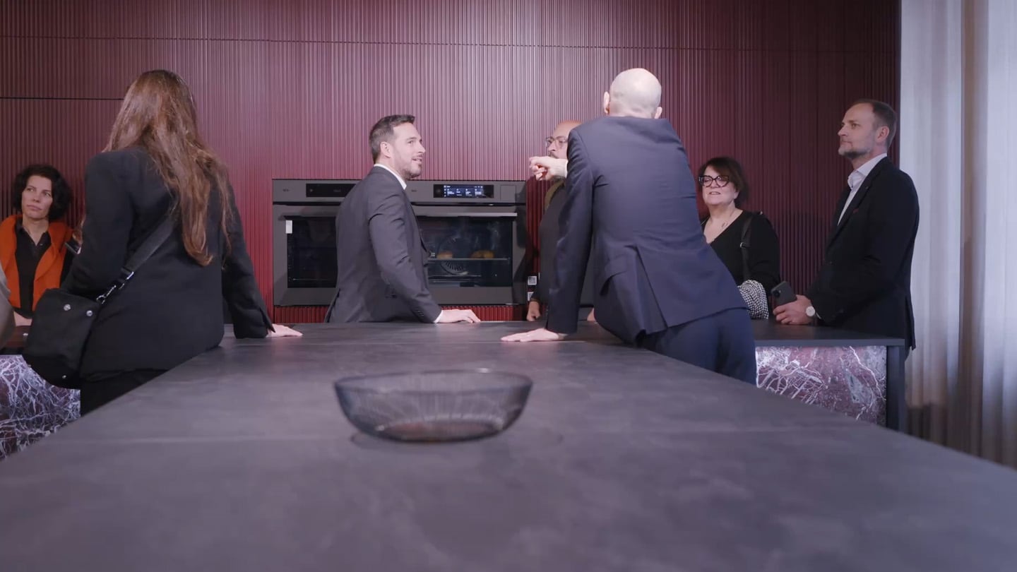Video vom AEG Stand auf der Milan Design Week 2026