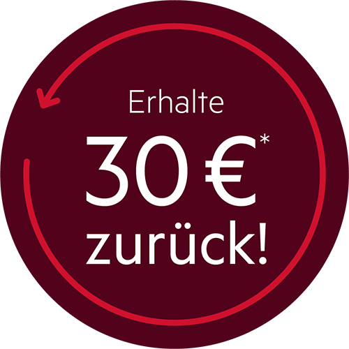 Erhalte 30 € Umdenk-Bonus