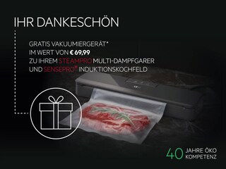 Jetzt Vakuumiergeräte gratis sichern